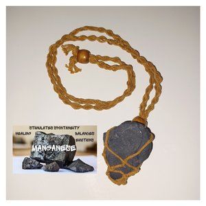 META MINERALS MANGANESE NECKLACE